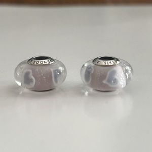 Authentic Pandora Murano glass charms. Price is for one charm.
